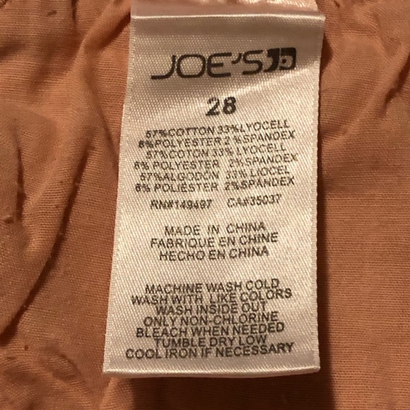 Joe’s Jeans - Mellow Rose - Size 28 - Picture 6 of 6